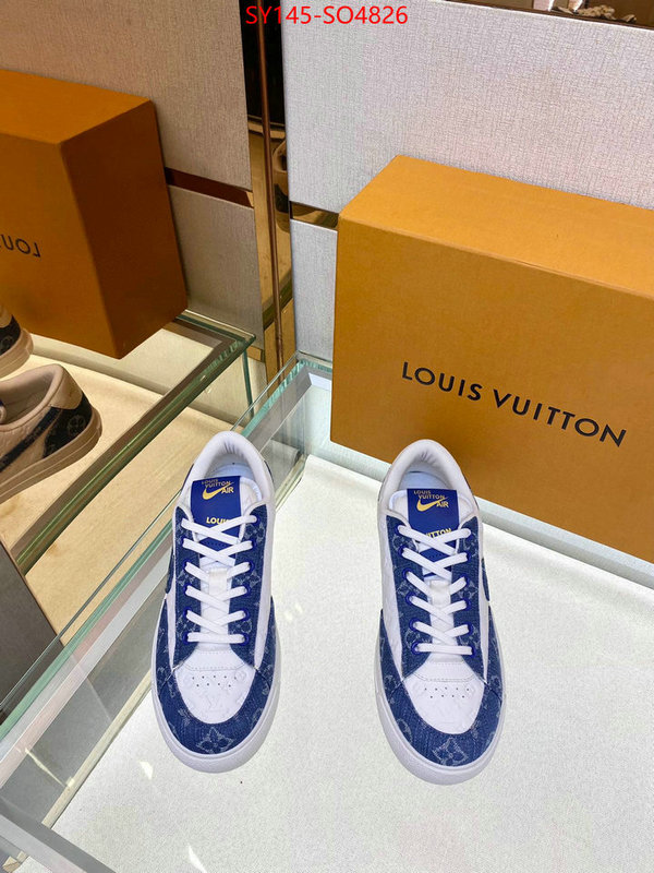 Men Shoes-LV,top quality designer replica , ID: SO4826,$: 145USD