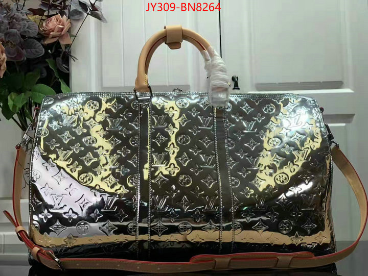 LV Bags(TOP)-Keepall BandouliRe 45-50-,ID: BN8264,$: 309USD