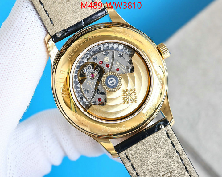 Watch (TOP)-Ptek Ph1ippe,high quality 1:1 replica , ID: WW3810,$: 489USD