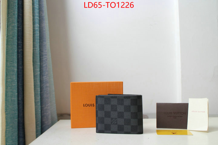 LV Bags(4A)-Wallet,flawless ,ID: TO1226,$: 65USD