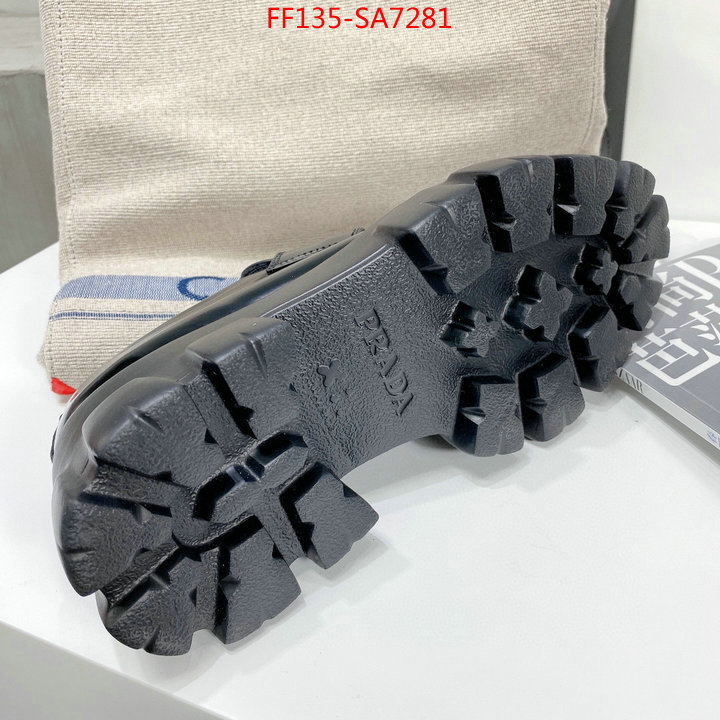 Women Shoes-Prada,fake , ID: SA7281,$: 135USD