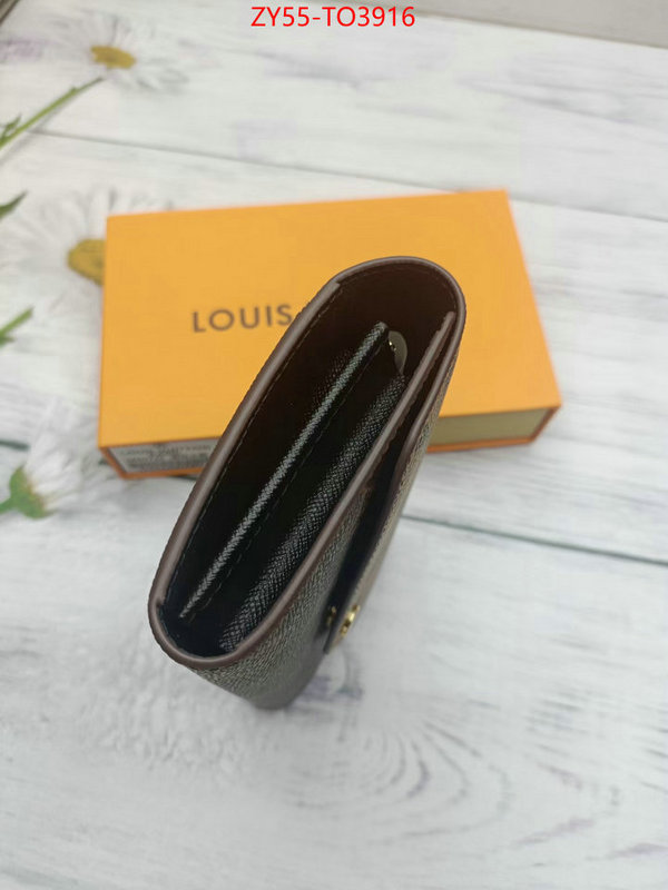 LV Bags(4A)-Wallet,fake cheap best online ,ID: TO3916,$: 55USD