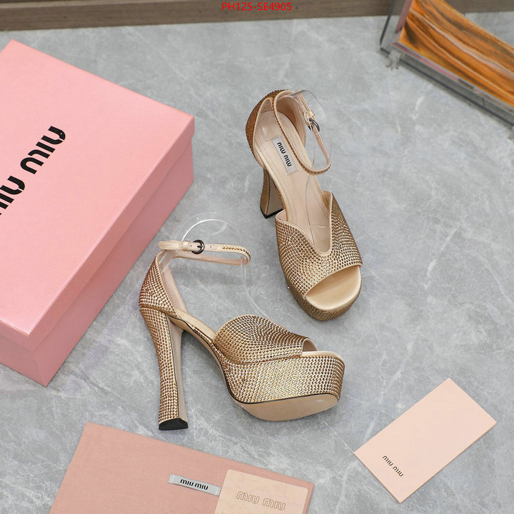 Women Shoes-Miu Miu,wholesale replica , ID: SE4905,$: 125USD