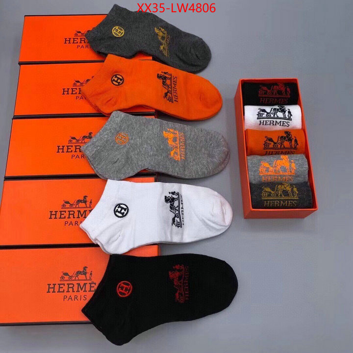 Sock-Hermes,quality replica , ID: LW4806,$: 35USD