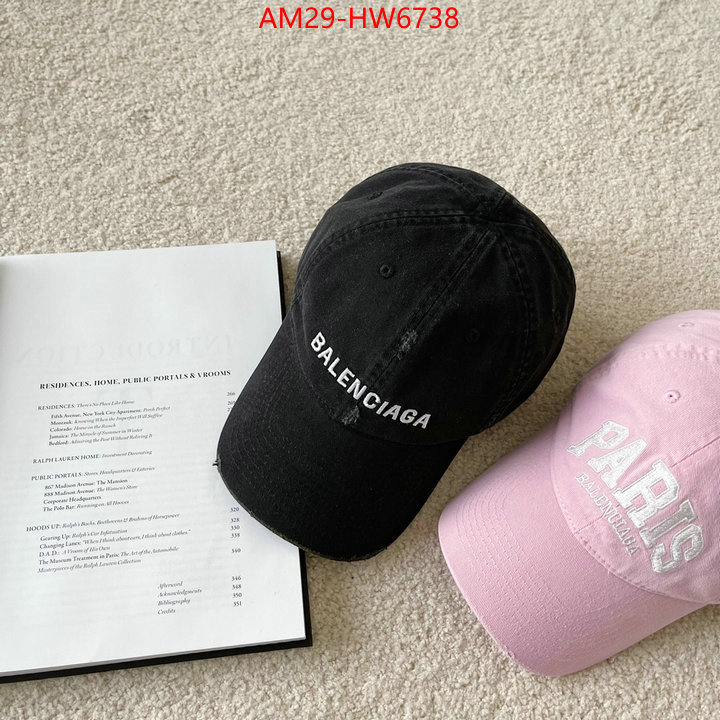 Cap (Hat)-Balenciaga,mirror copy luxury , ID: HW6738,$: 29USD