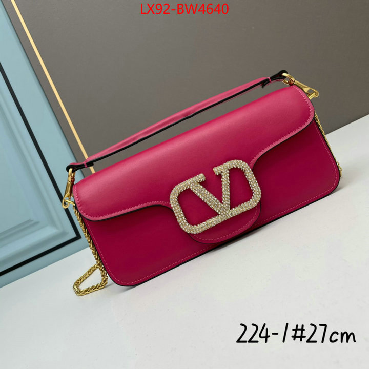 Valentino Bags(4A)-LOC-V Logo ,buy first copy replica ,ID: BW4640,$: 92USD