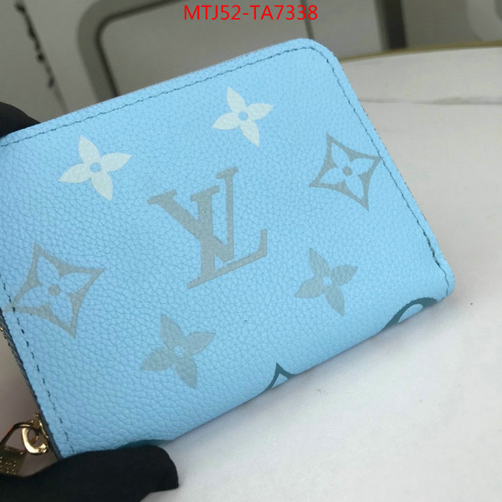 LV Bags(4A)-Wallet,ID: TA7338,$: 52USD