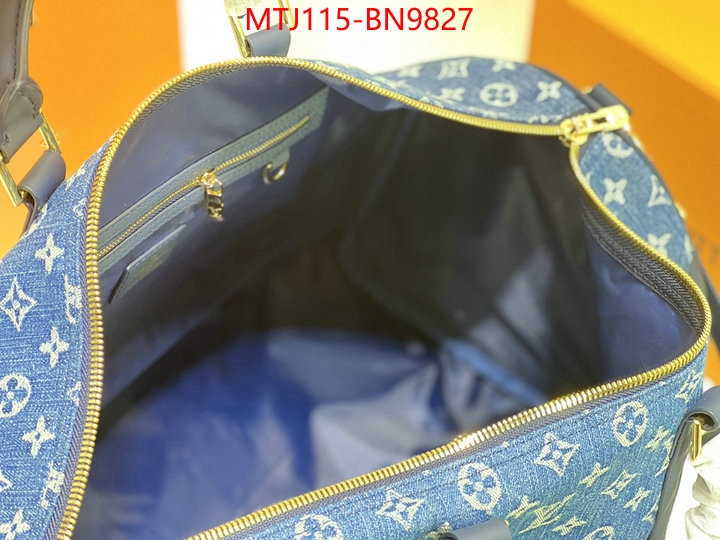 LV Bags(4A)-Keepall BandouliRe 45-50-,the highest quality fake ,ID: BN9827,$: 115USD