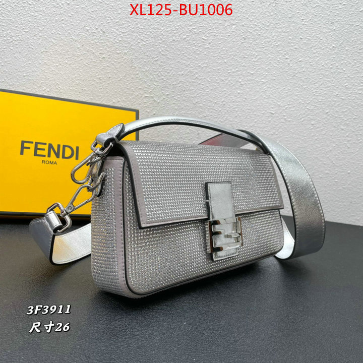 Fendi Bags(4A)-Baguette-,replica 1:1 ,ID: BU1006,$: 125USD