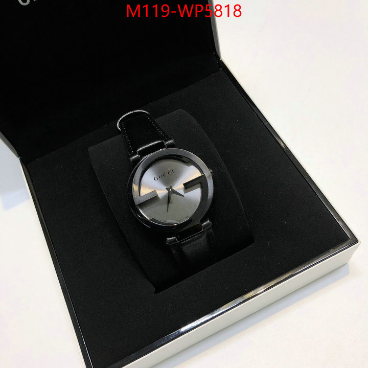 Watch(4A)-Gucci,cheap online best designer ,ID: WP5818,$: 119USD