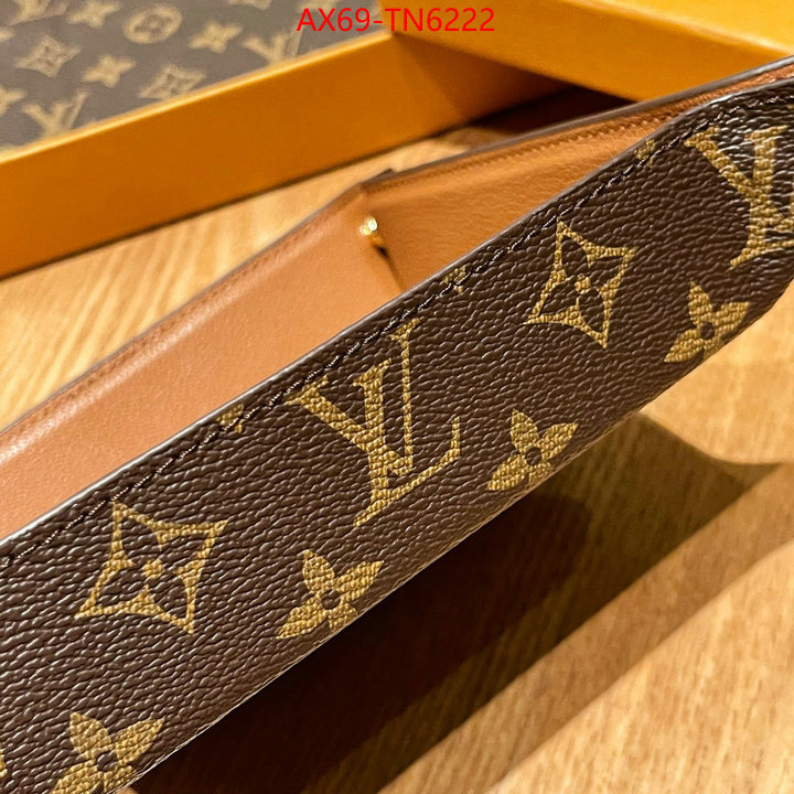 LV Bags(TOP)-Wallet,ID: TN6222,$: 69USD