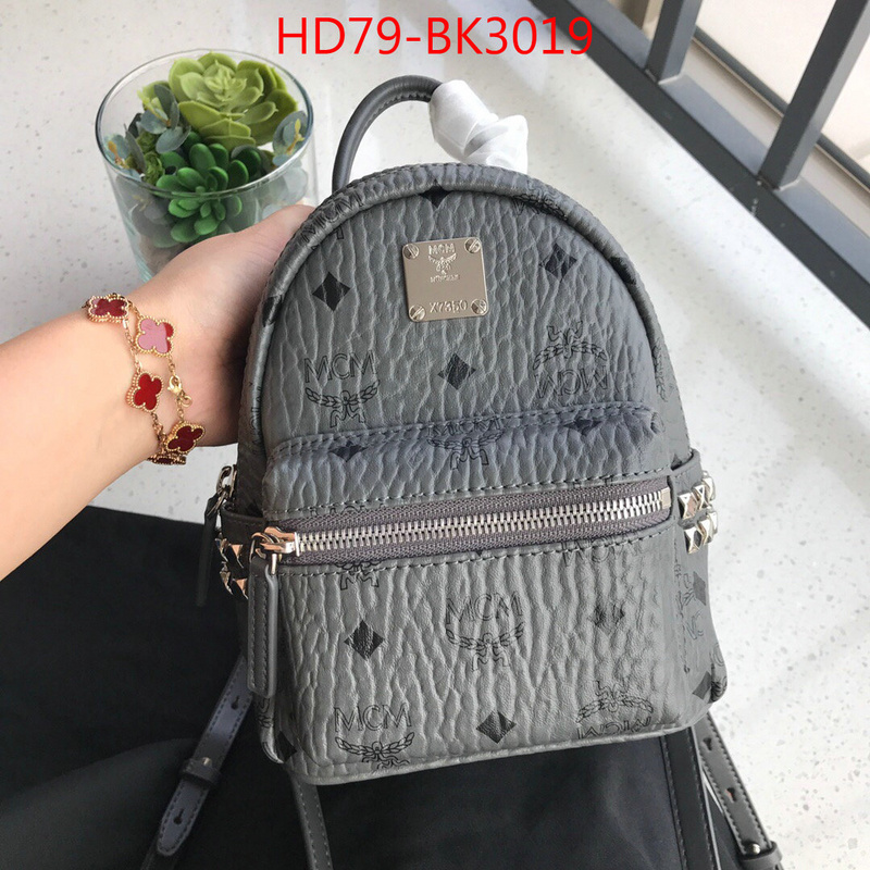 MCM Bags(TOP)-Backpack-,ID: BK3019,$: 105USD