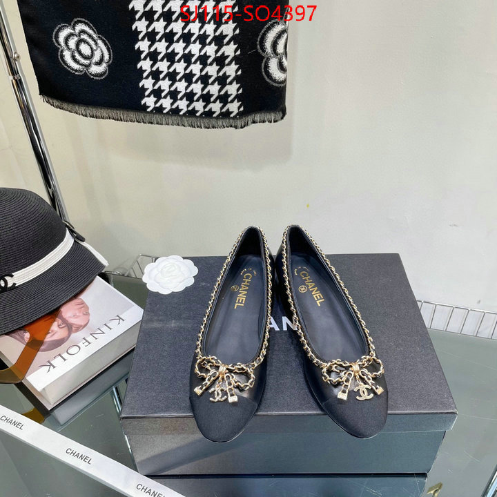 Women Shoes-Chanel,wholesale replica , ID: SO4397,$: 115USD