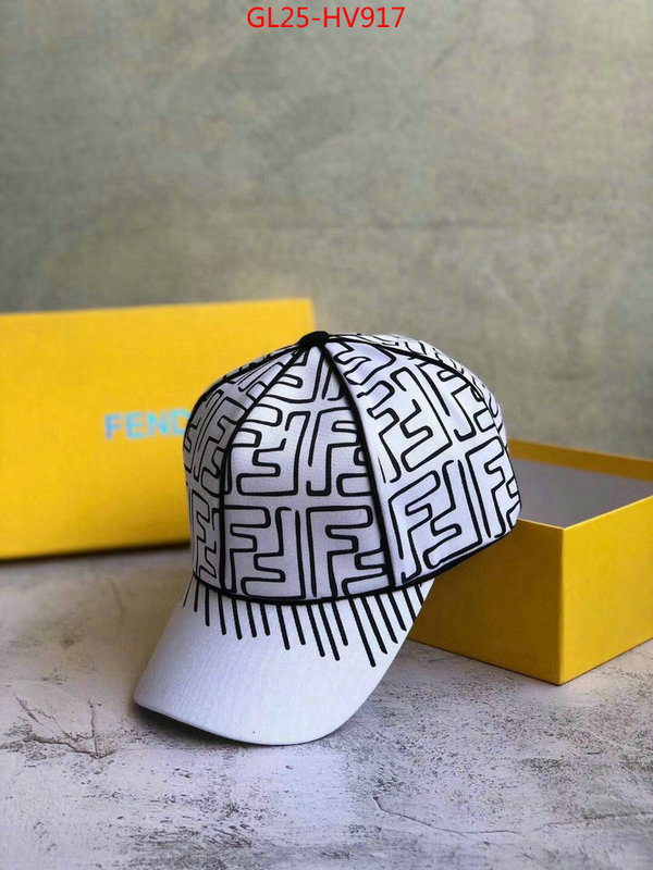 Cap (Hat)-Fendi,brand designer replica , ID: HV917,$: 25USD