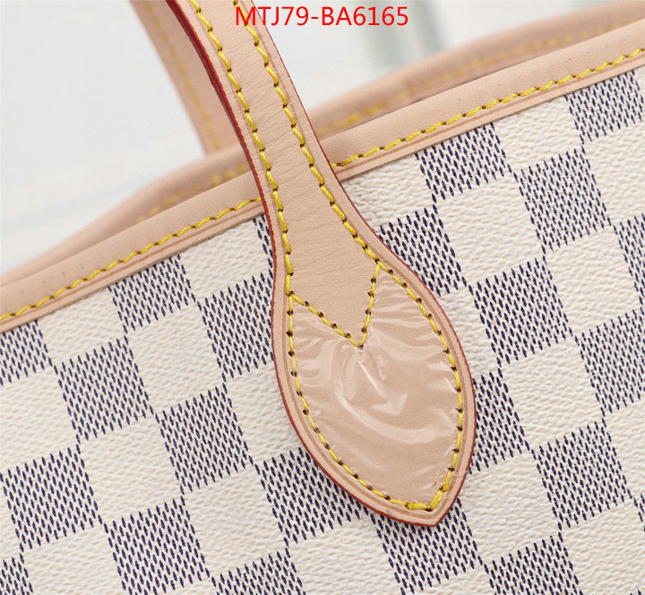 LV Bags(4A)-Neverfull-,practical and versatile replica designer ,ID: BA6165,$: 79USD