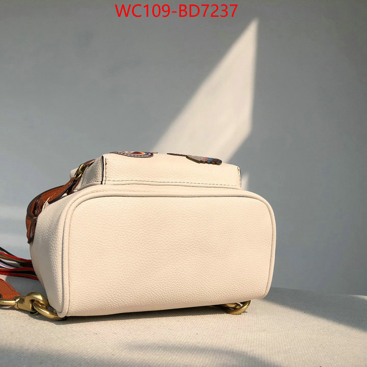 Coach Bags(4A)-Backpack-,best quality designer ,ID: BD7237,$: 109USD