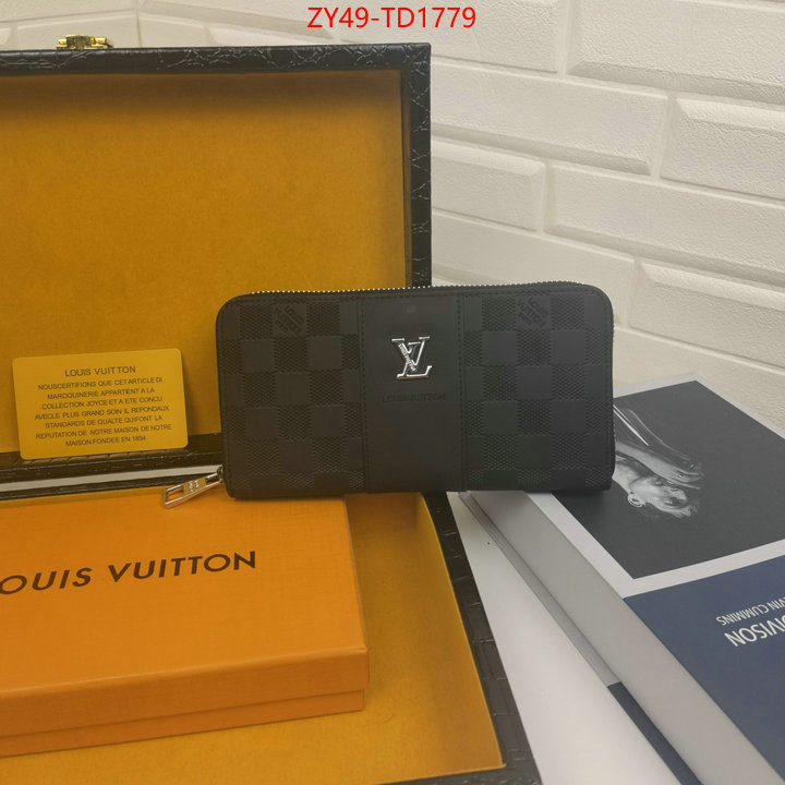 LV Bags(4A)-Wallet,ID: TD1779,$: 49USD