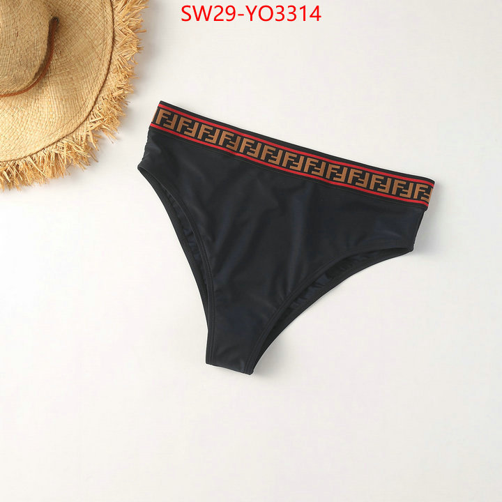 Swimsuit-Fendi,highest quality replica , ID: YO3314,$: 29USD