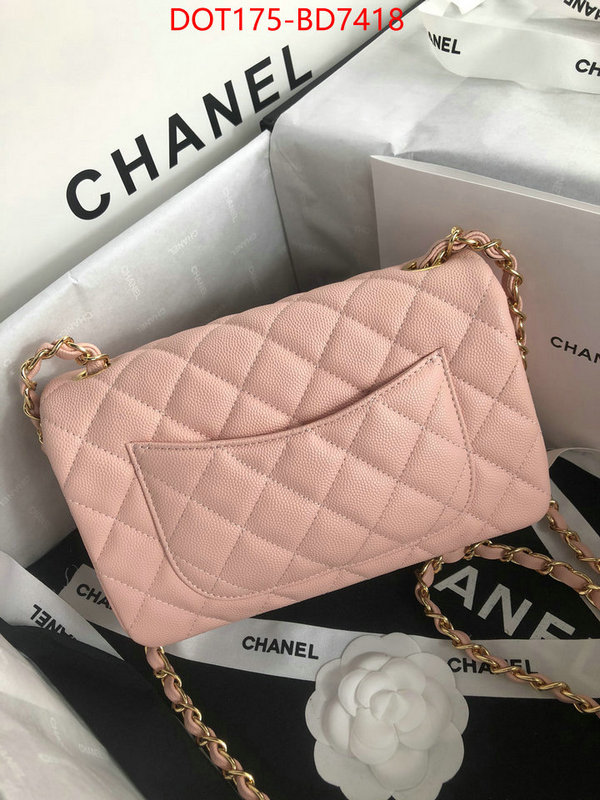 Chanel Bags(TOP)-Diagonal-,ID: BD7418,$: 175USD