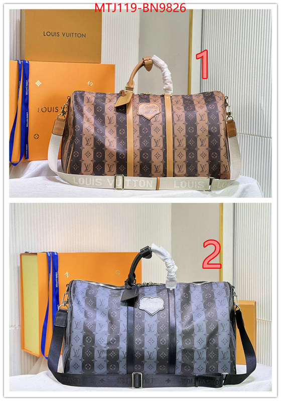 LV Bags(4A)-Keepall BandouliRe 45-50-,buy cheap replica ,ID: BN9826,$: 119USD