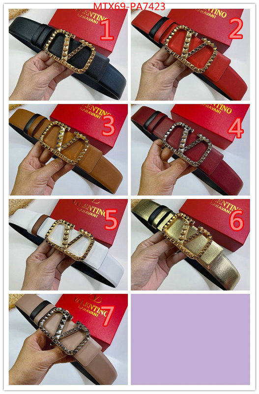 Belts-Valentino,replica shop , ID: PA7423,$: 69USD