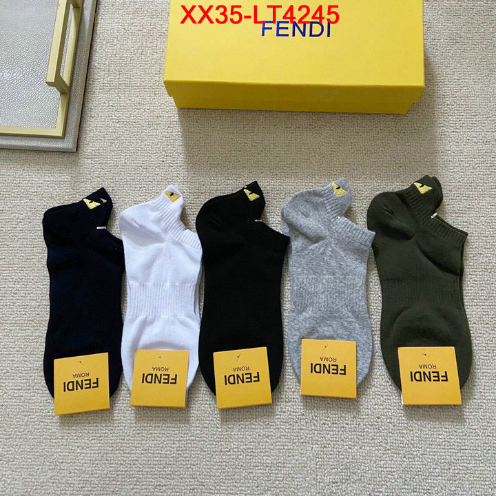 Sock-Fendi,online from china designer , ID: LT4245,$: 35USD