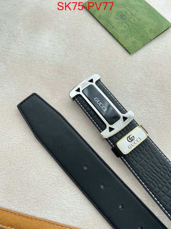 Belts-Gucci,best website for replica , ID: PV77,$: 75USD