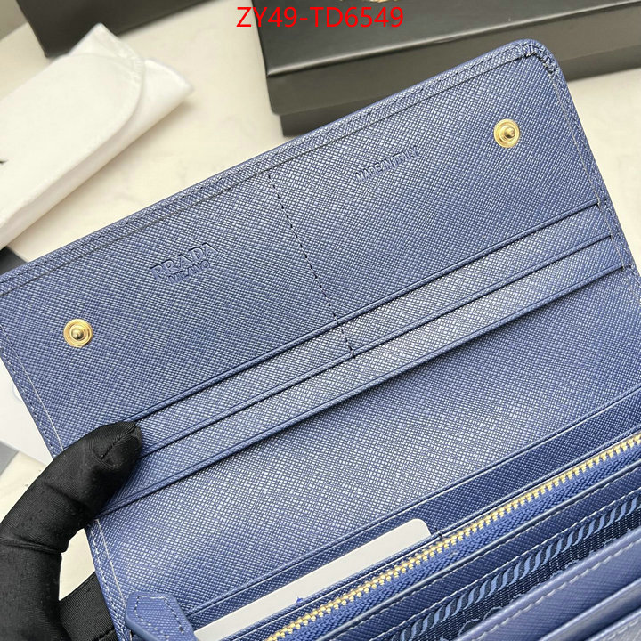 Prada Bags(4A)-Wallet,1:1 replica ,ID: TD6549,$: 49USD