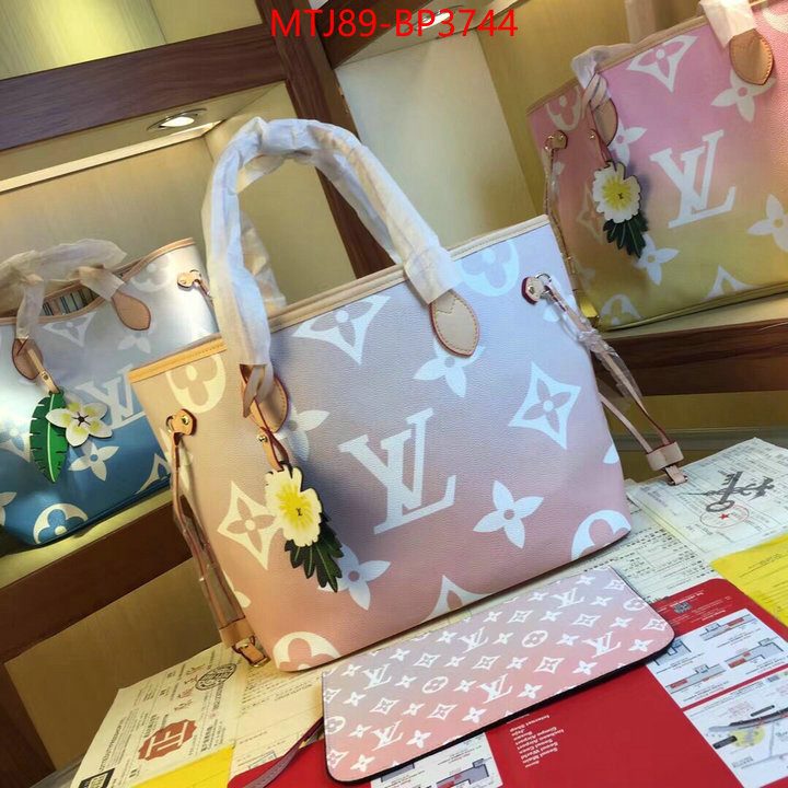 LV Bags(4A)-Neverfull-,brand designer replica ,ID: BP3744,$: 89USD