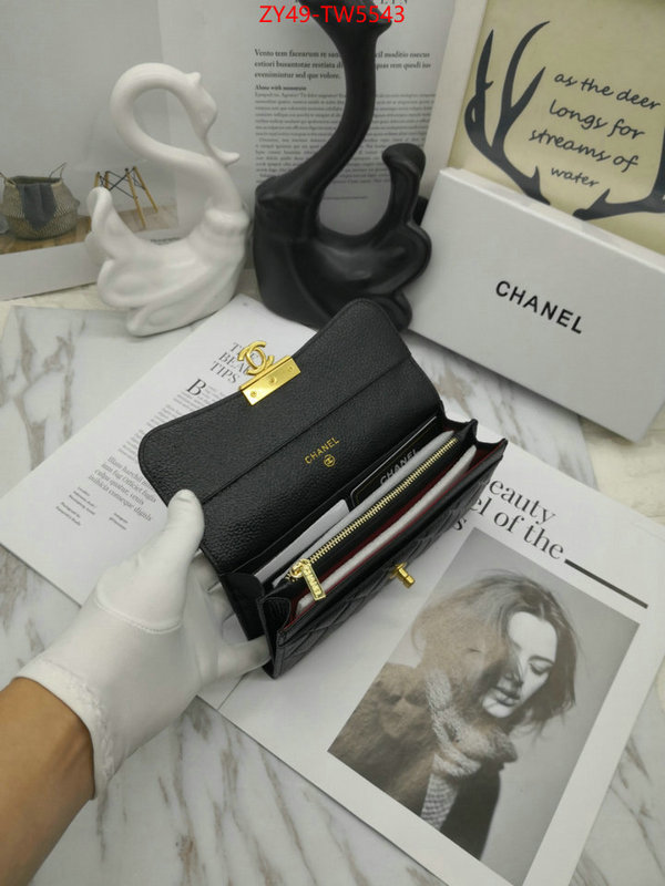 Chanel Bags(4A)-Wallet-,ID: TW5543,$: 49USD