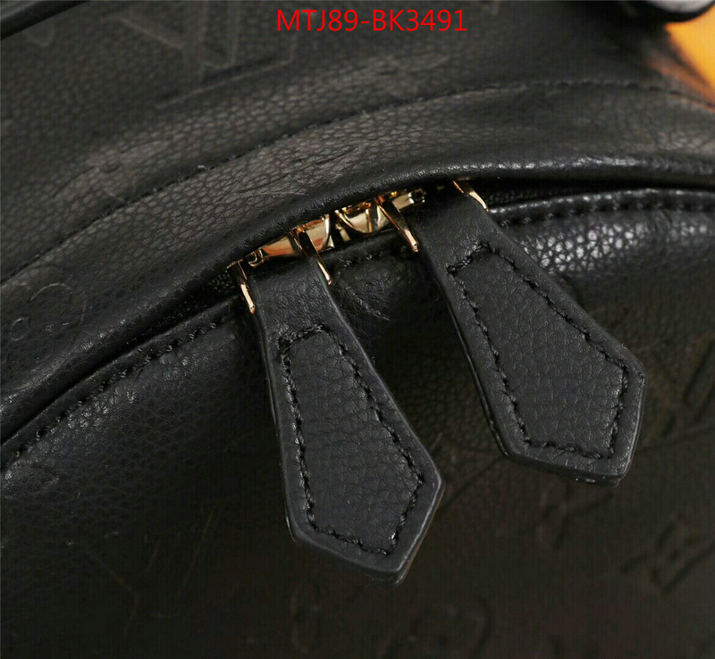 LV Bags(4A)-Backpack-,ID: BK3491,$:89USD