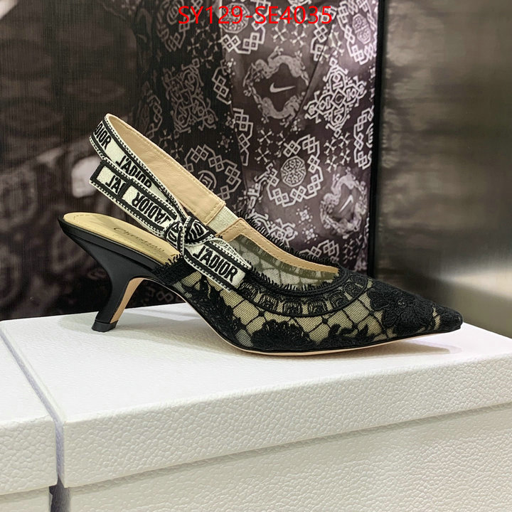 Women Shoes-Dior,aaaaa+ replica designer , ID: SE4035,$: 129USD
