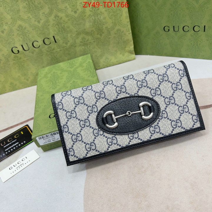 Gucci Bags(4A)-Wallet-,same as original ,ID: TD1766,$: 49USD