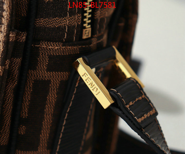 Fendi Bags(4A)-Diagonal-,designer fashion replica ,ID: BL7581,$: 85USD