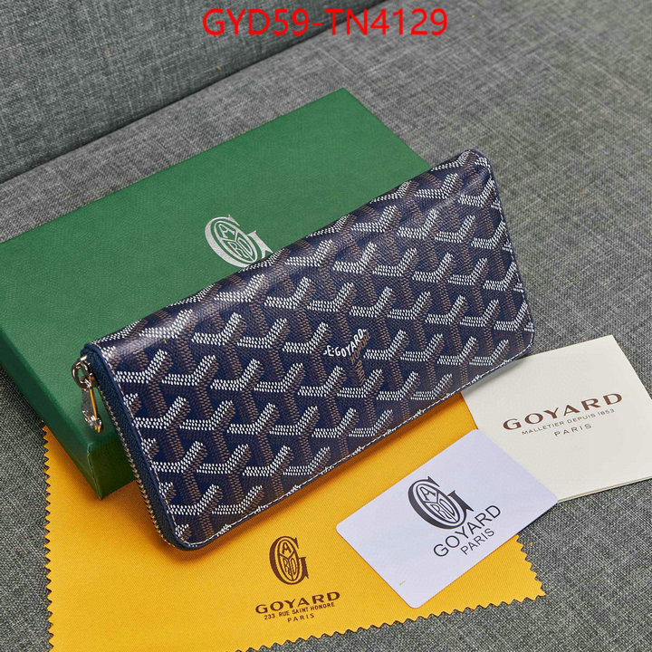 Goyard Bags(4A)-Wallet,aaaaa replica designer ,ID: TN4129,$: 59USD