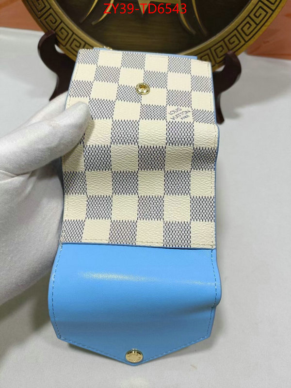 LV Bags(4A)-Wallet,new ,ID: TD6543,$: 39USD