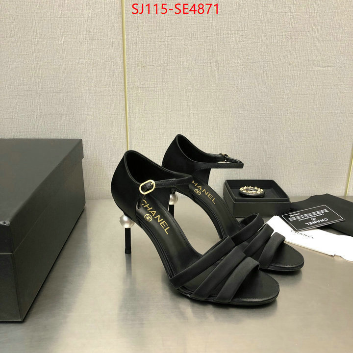 Women Shoes-Chanel,mirror copy luxury , ID: SE4871,$: 115USD