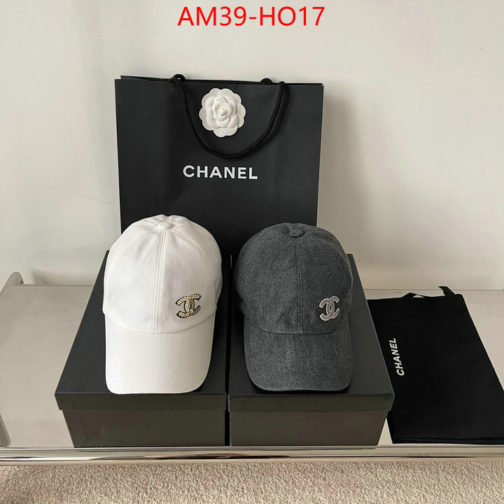 Cap (Hat)-Chanel,2023 aaaaa replica 1st copy , ID: HO17,$: 39USD