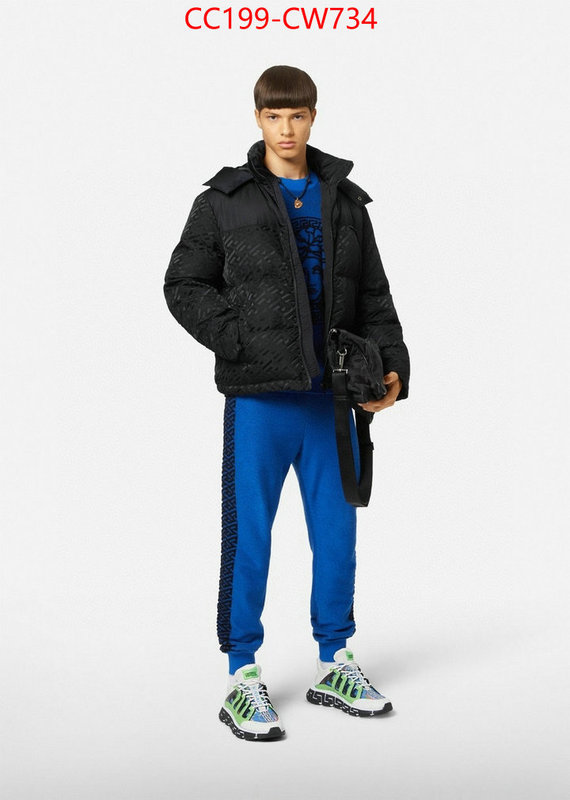 Down jacket Men-Versace,perfect , ID: CW734,$: 199USD