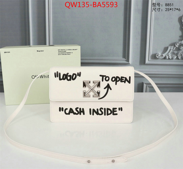 Off-White Bags ( TOP )-Diagonal-,perfect quality designer replica ,ID: BA5593,$: 135USD