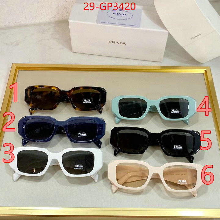 Glasses-Prada,fake high quality , ID: GP3420,$: 59USD