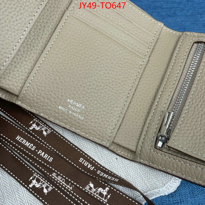 Hermes Bags(4A)-Wallet-,replica 1:1 high quality ,ID: TO647,$: 49USD