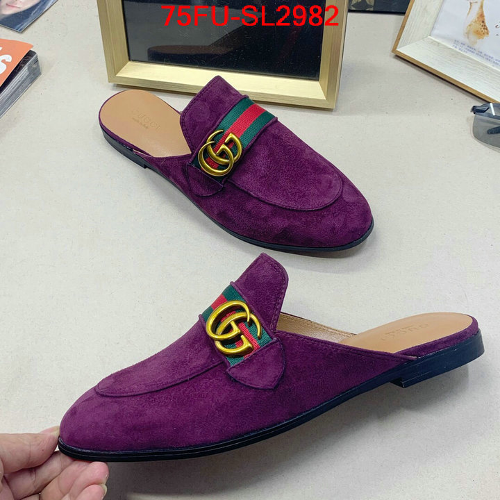 Women Shoes-Gucci,aaaaa quality replica , ID: SL2982,$: 75USD