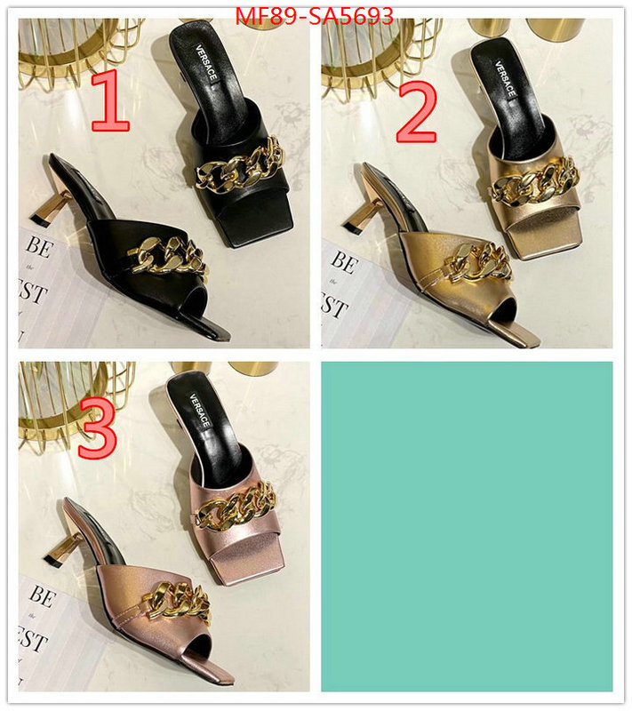 Women Shoes-Versace,2023 aaaaa replica customize , ID: SA5693,$: 89USD