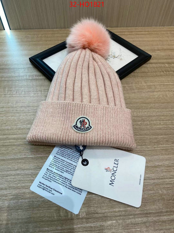 Cap (Hat)-Moncler,top quality fake , ID: HO1821,$: 32USD