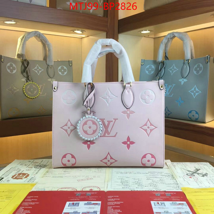 LV Bags(4A)-Handbag Collection-,ID: BP2826,$: 89USD