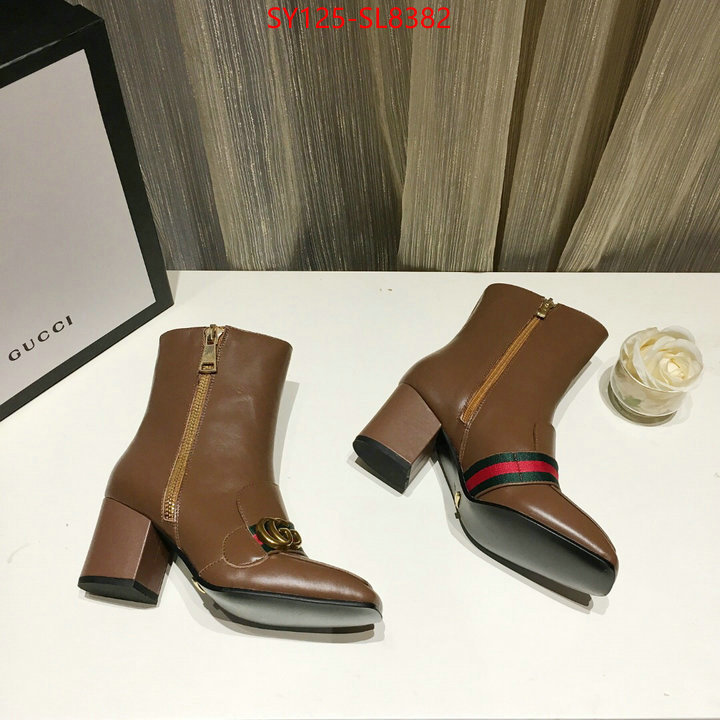 Women Shoes-Gucci,the best quality replica , ID: SL8382,$: 125USD