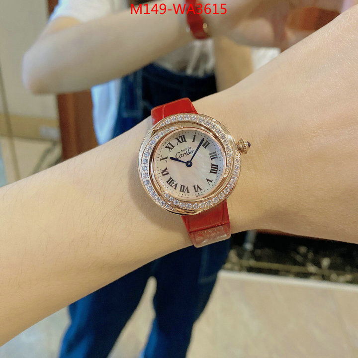 Watch(4A)-Cartier,high quality perfect ,ID: WA3615,$: 149USD