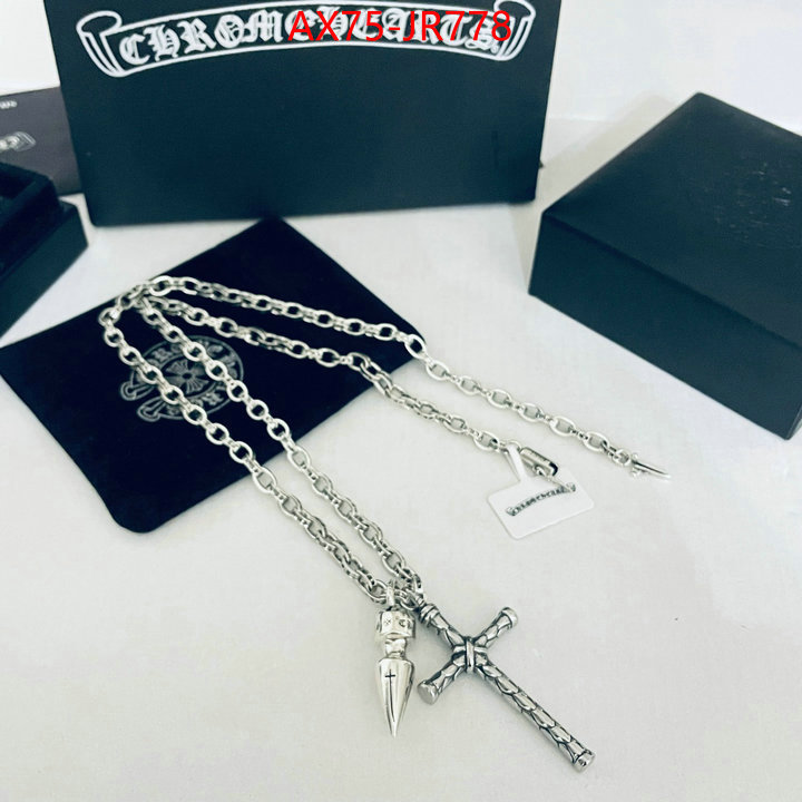 Jewelry-Chrome Hearts,2023 aaaaa replica customize ,ID: JR778,$:75USD