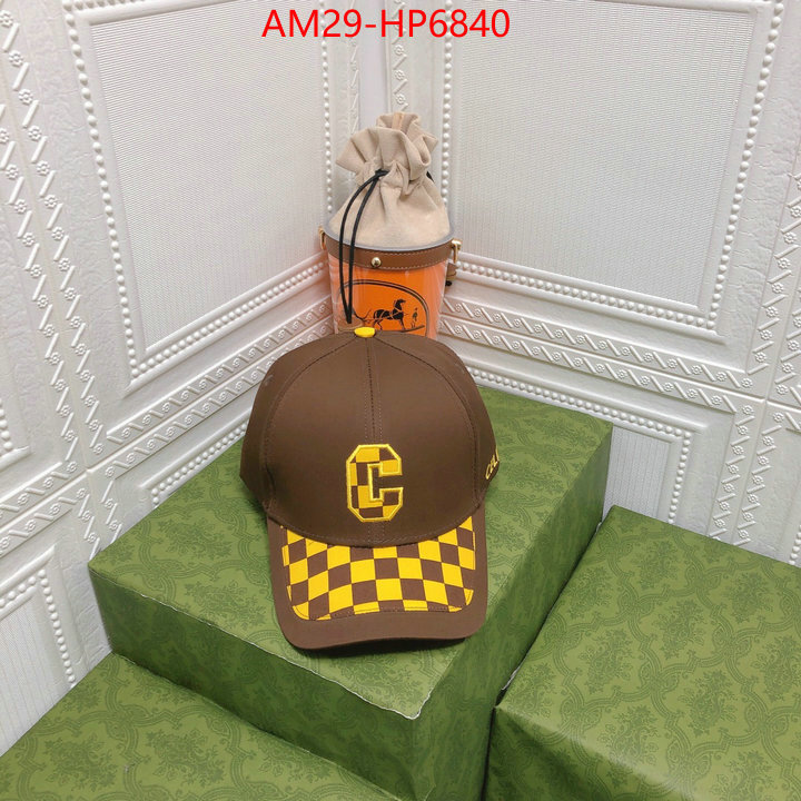 Cap (Hat)-Celine,mirror copy luxury , ID: HP6840,$: 29USD